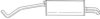 AKS DASIS 6Q9253609T End Silencer